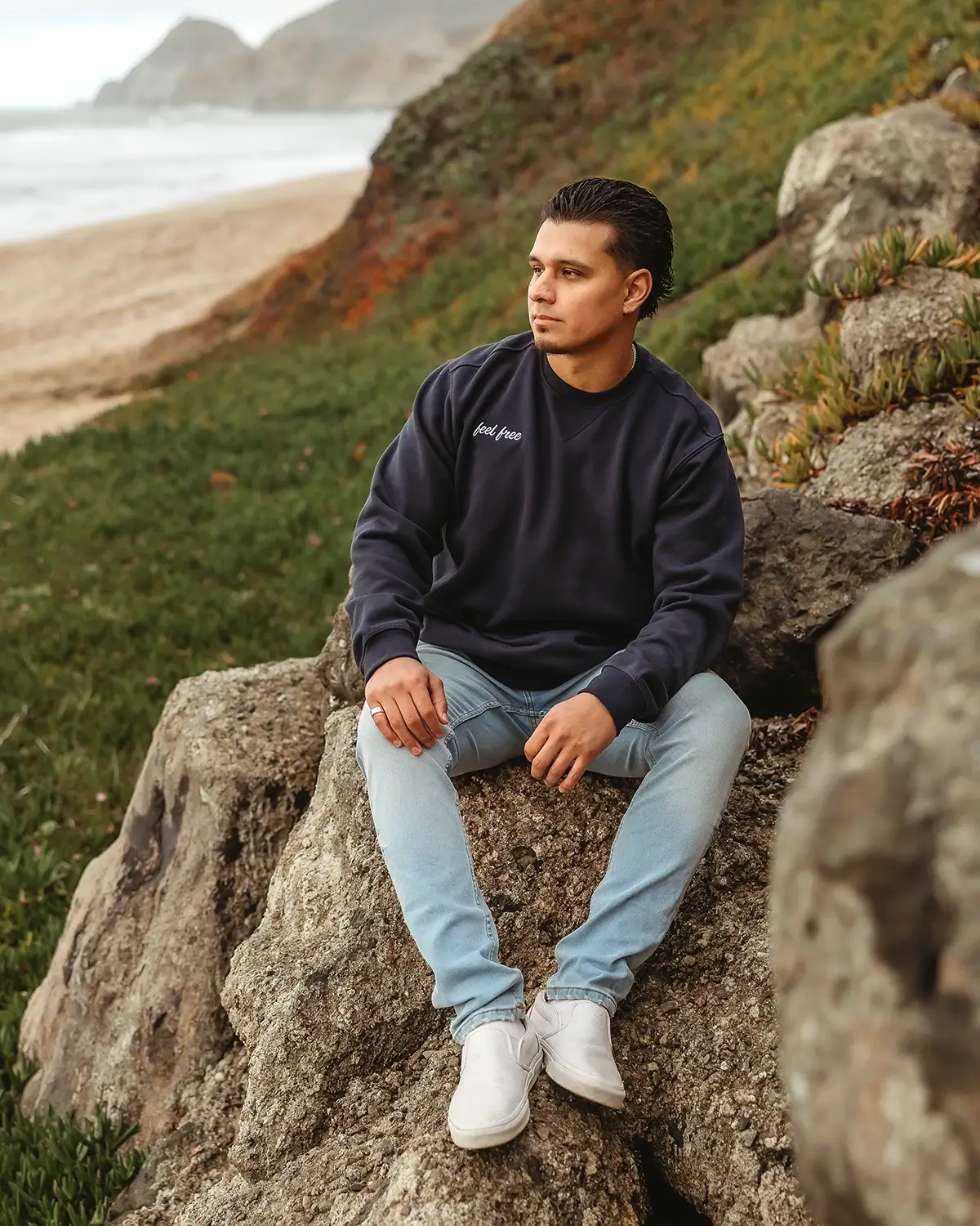 feel free x Carhartt Crewneck Sweatshirt - Image 4