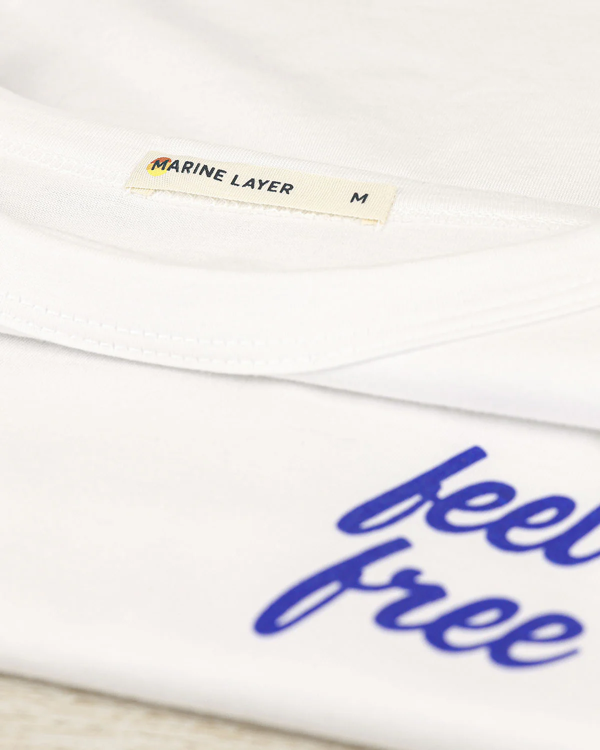 feel free x Marine Layer Women's Signature Crew - White - Image 4
